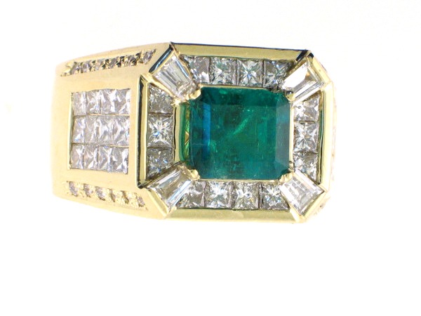 Men's Emerald Rings Archives - Bendor Jewelry Inc.